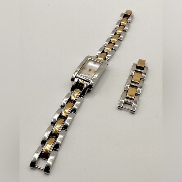 Fossil F2 ES-9717 Stainless Steel Quartz Analog Watch Sz 6 1/2" &it’s links - Picture 7 of 8